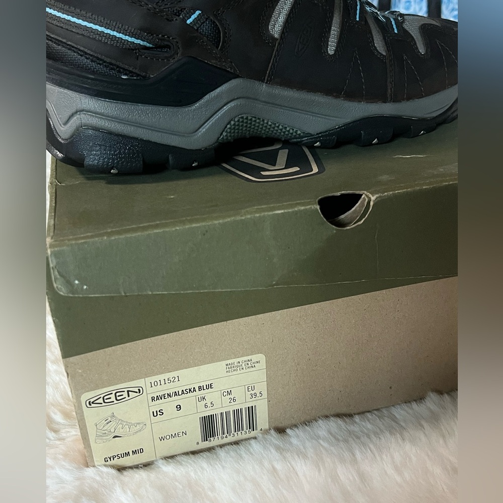 NWT KEEN Gypsum Mid Boots Women's Sz 9 Brown High Top Hiking Camping - Picture 6 of 6